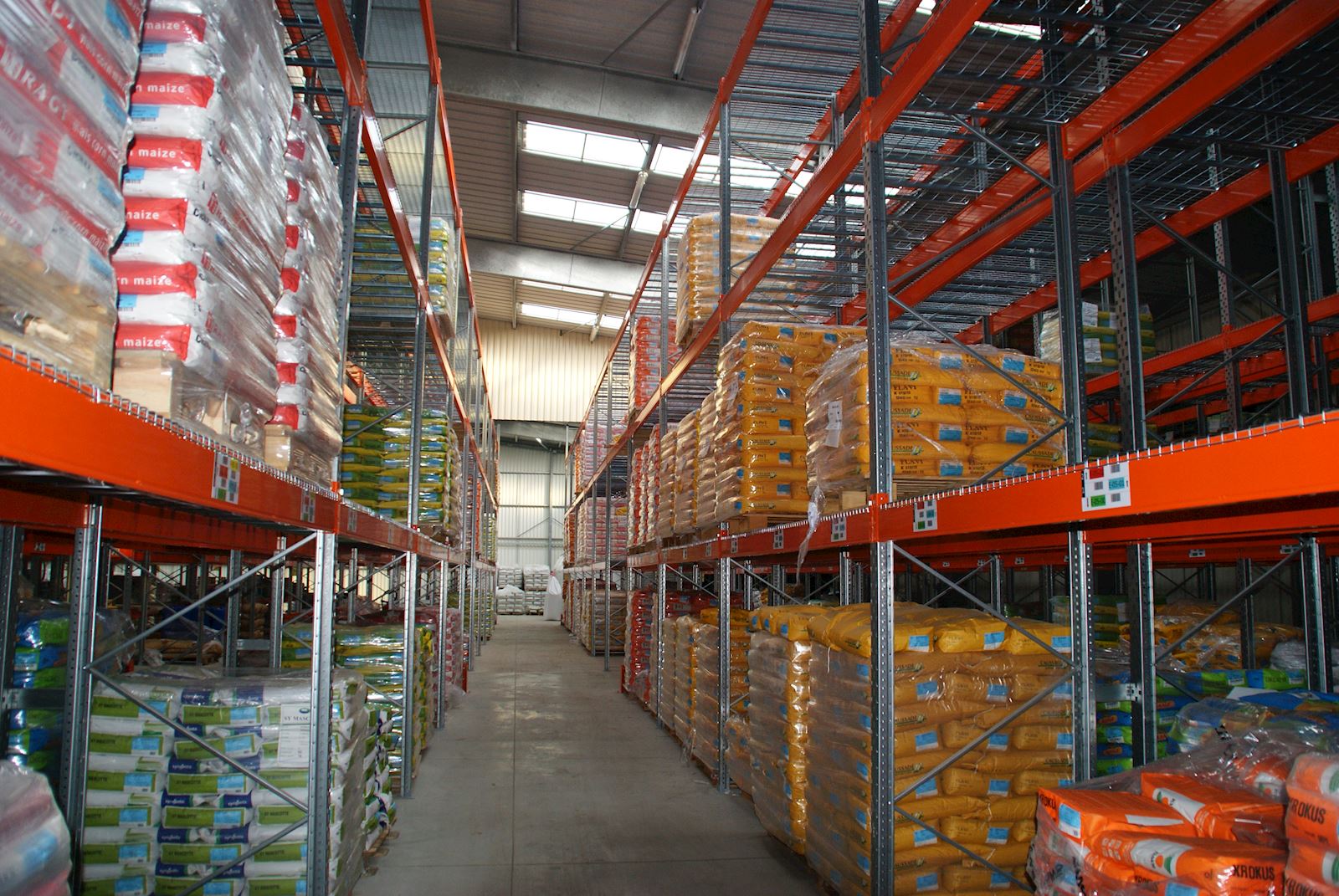 stock plateforme logistique