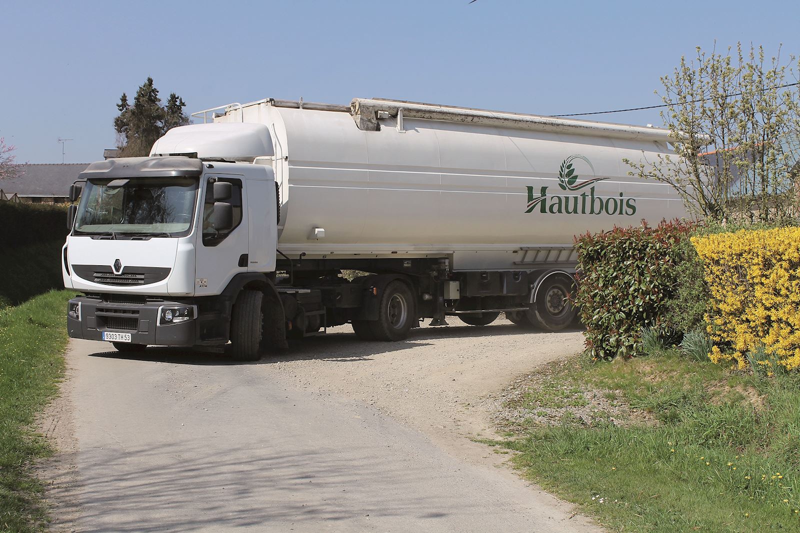 camion aliment ferme